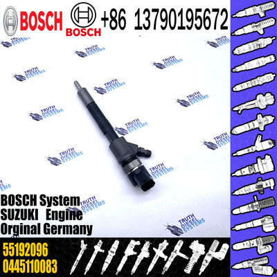 Diesel Common Rail 0445110083 0986435078 Fuel Injector OE 55184536 55192096 55192495 China made New High Quality