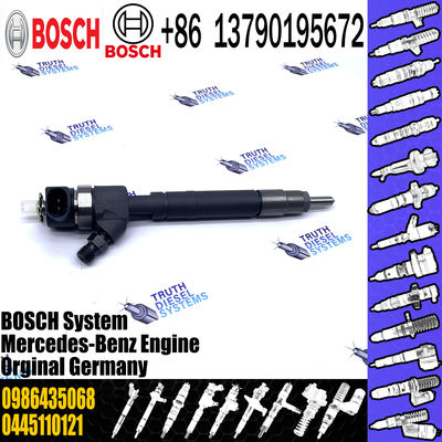 0 445 110 205 Diesel Fuel Injectors 0445 110 205 0986435051 0986435068 Injector Nozzle 6130700687 6130700987 0445110205
