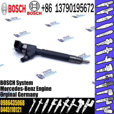 0 445 110 205 Diesel Fuel Injectors 0445 110 205 0986435051 0986435068 Injector Nozzle 6130700687 6130700987 0445110205