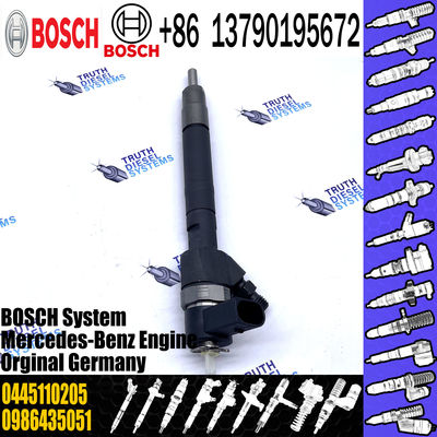 High Quality Diesel Engine Fuel Common Rail Injector 0 445 110 205 0445110205