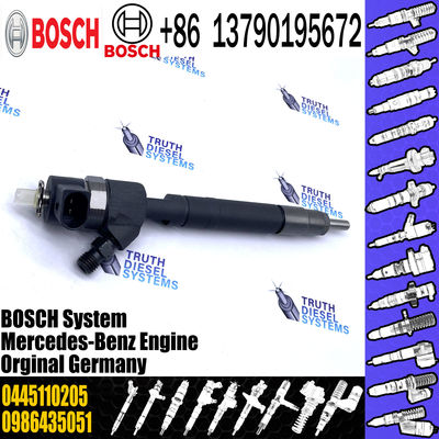 High Quality Diesel Engine Fuel Common Rail Injector 0 445 110 205 0445110205