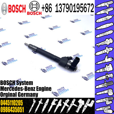 High Quality Diesel Engine Fuel Common Rail Injector 0 445 110 205 0445110205