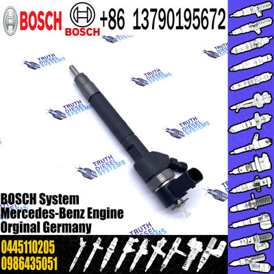 High Quality Diesel Engine Fuel Common Rail Injector 0 445 110 205 0445110205