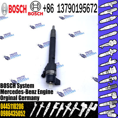 High Quality Diesel Injector 0445110205 0445110206 for BOSCH ,High Pressure Common Rail Injector 0986435067