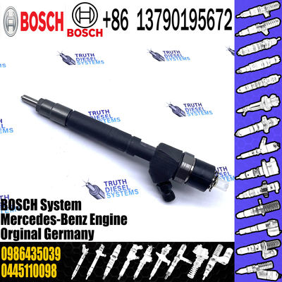 High Quality Diesel Injector 0445110098 0445110097 for BOSCH ,High Pressure Common Rail Injector 0986435039