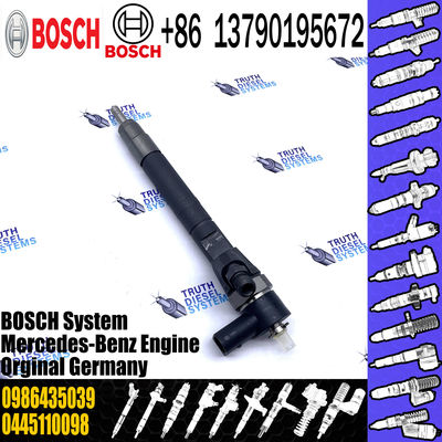High Quality Diesel Injector 0445110098 0445110097 for BOSCH ,High Pressure Common Rail Injector 0986435039