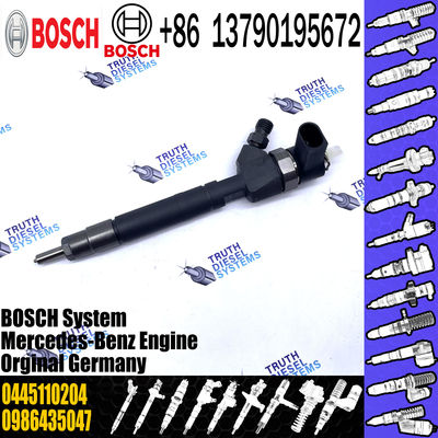 High Quality China New 0445110204 truck diesel fuel injector 0 445 110 204 for OE 6120700587 6120700087 Diesel Engine