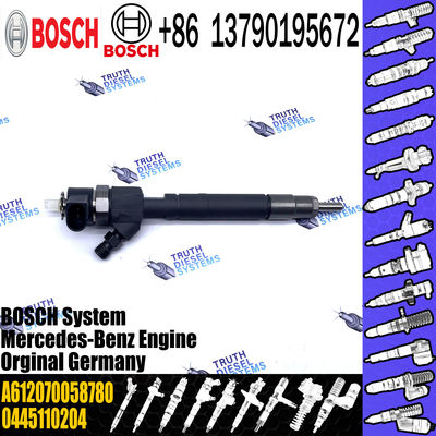 New Original Common Rail Diesel Fuel Injector A612070058706 A612070058780 RL137254AB 0986435039 0986435040