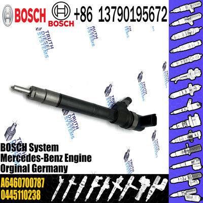 Original New Injector A6460700787 0445110237 0445110238 Common Rail Fuel Diesel Injector For Mercedes