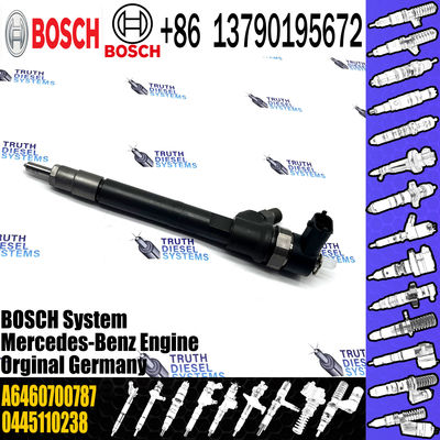 Original New Injector A6460700787 0445110237 0445110238 Common Rail Fuel Diesel Injector For Mercedes