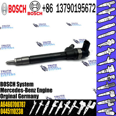 Original New Injector A6460700787 0445110237 0445110238 Common Rail Fuel Diesel Injector For Mercedes