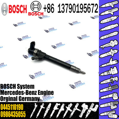 High Quality Diesel Common Rail Fuel Injector A6110701687 0445110190 For Mercedes Benz