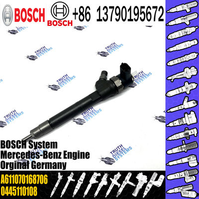 0445110189 6110701687 A611070168706 Diesel Engine Common Rail Assembly Fuel Injectors