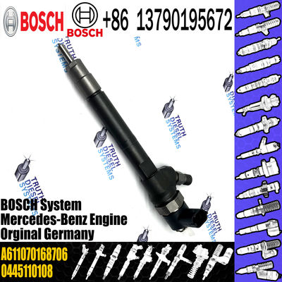 0445110189 6110701687 A611070168706 Diesel Engine Common Rail Assembly Fuel Injectors