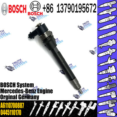 diesel fuel injector 0445110070 OE 6110700887 A6110700887 for engine model OM 611.987 D LA