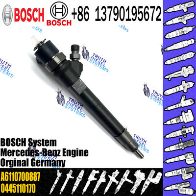 diesel fuel injector 0445110070 OE 6110700887 A6110700887 for engine model OM 611.987 D LA