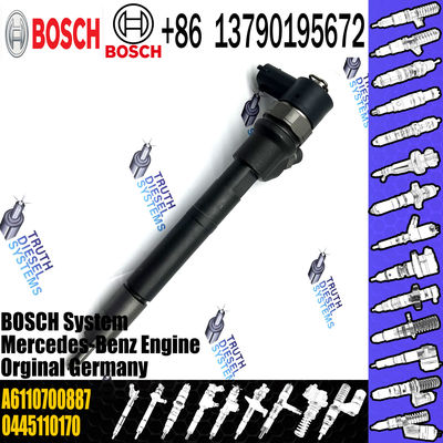 diesel fuel injector 0445110070 OE 6110700887 A6110700887 for engine model OM 611.987 D LA