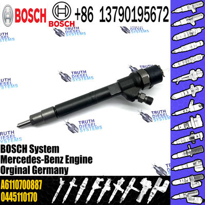 diesel fuel injector 0445110070 OE 6110700887 A6110700887 for engine model OM 611.987 D LA
