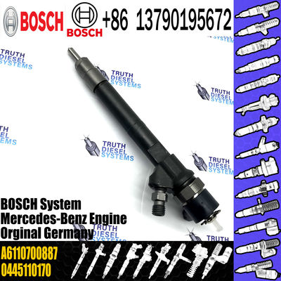 diesel fuel injector 0445110070 OE 6110700887 A6110700887 for engine model OM 611.987 D LA