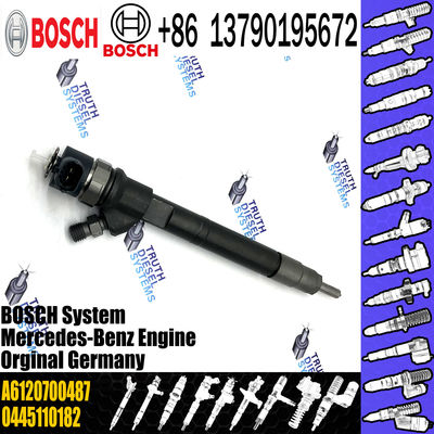 New Bosch Fuel Injector 0445110106 0445110070 0445110097 0445110182 0986435039 A6120700487 for Mercedes Benz