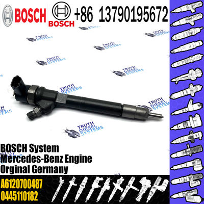 New Bosch Fuel Injector 0445110106 0445110070 0445110097 0445110182 0986435039 A6120700487 for Mercedes Benz