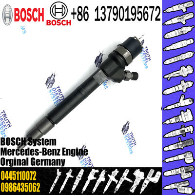 Fuel Injector Assembly 0445110072 0 445 110 072 For 6110701787 A6110701787 OM 611.962 Diesel Engine