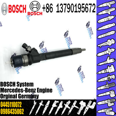 Fuel Injector Assembly 0445110072 0 445 110 072 For 6110701787 A6110701787 OM 611.962 Diesel Engine