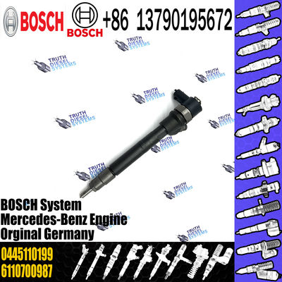 High Quality Diesel Engine Fuel Common Rail Injector 0 445 110 199 0445110199