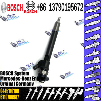 High Quality Diesel Engine Fuel Common Rail Injector 0 445 110 199 0445110199