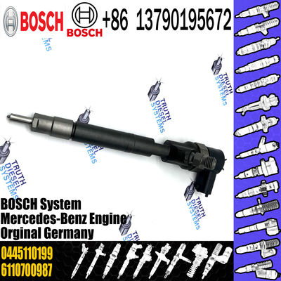 High Quality Diesel Engine Fuel Common Rail Injector 0 445 110 199 0445110199