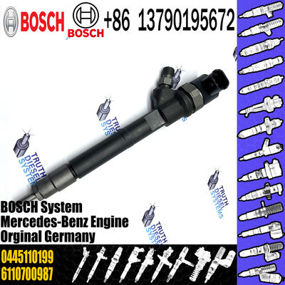 High Quality Diesel Engine Fuel Common Rail Injector 0 445 110 199 0445110199