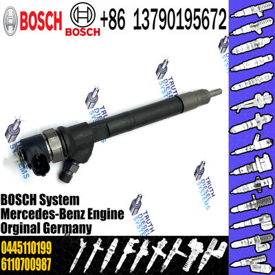 High Quality Diesel Engine Fuel Common Rail Injector 0 445 110 199 0445110199