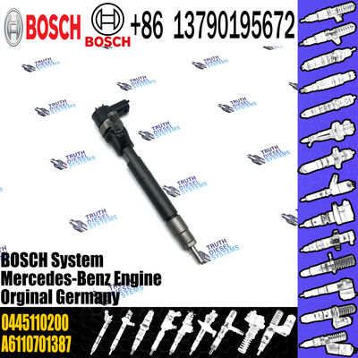 High Quality Diesel Engine Fuel Common Rail Injector 0 445 110 200 0445110200