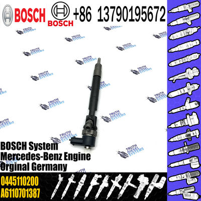 High Quality Diesel Engine Fuel Common Rail Injector 0 445 110 200 0445110200