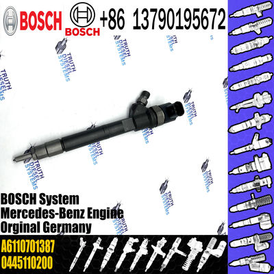 Diesel Injector 0445110099 0445 110 099 0 445 110 099 Common Rail Injector Nozzle 0986435041 A6110701387