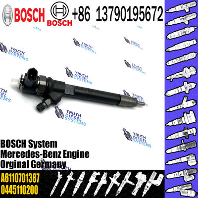 Diesel Injector 0445110099 0445 110 099 0 445 110 099 Common Rail Injector Nozzle 0986435041 A6110701387