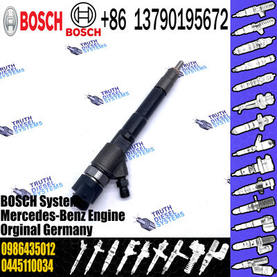 Common Rail Diesel Fuel Injector 0445110034 0445110035 0986435012 with Nozzle DLLA156P889