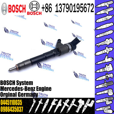 common rail injector 110 series pump nozzle assembly injector 0445 110 035 0445110035 for common rail system
