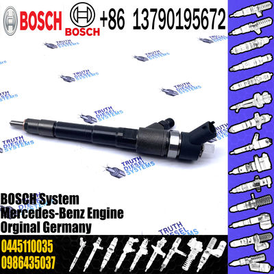 common rail injector 110 series pump nozzle assembly injector 0445 110 035 0445110035 for common rail system