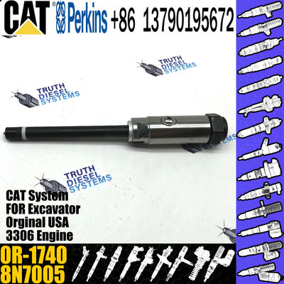 Fuel Injector 8N7005 0R-1740 0R-3418 For Caterpillar Excavator Engine 3304 3304B 3306B 3306