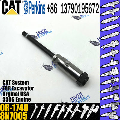 Fuel Injector 8N7005 0R-1740 0R-3418 For Caterpillar Excavator Engine 3304 3304B 3306B 3306