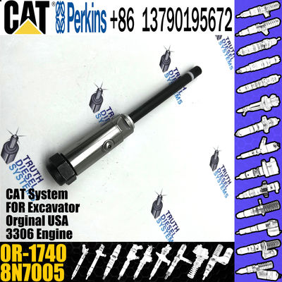Fuel Injector 8N7005 0R-1740 0R-3418 For Caterpillar Excavator Engine 3304 3304B 3306B 3306