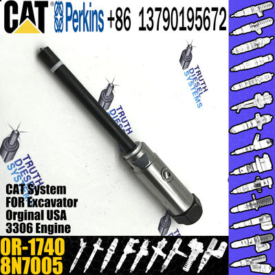 Fuel Injector 8N7005 0R-1740 0R-3418 For Caterpillar Excavator Engine 3304 3304B 3306B 3306