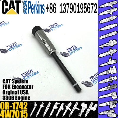 Fuel Injector 4W7015 0R-3419 0R-1742 For Caterpillar Excavator Engine 3204