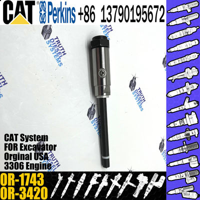 Fuel Injector 4W7016 0R-3420 0R-1743 For Caterpillar Excavator Engine 3208