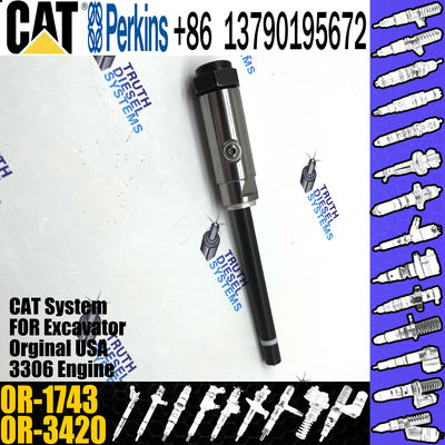 Fuel Injector 4W7016 0R-3420 0R-1743 For Caterpillar Excavator Engine 3208