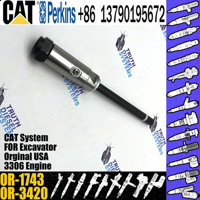 Fuel Injector 4W7016 0R-3420 0R-1743 For Caterpillar Excavator Engine 3208