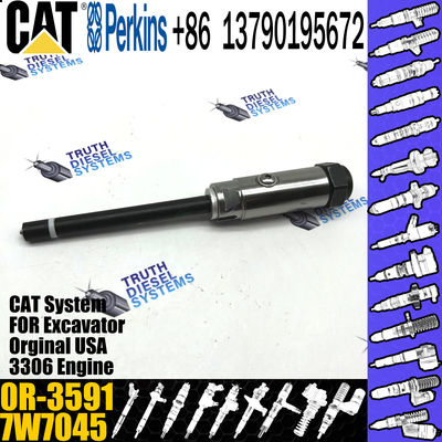 ISO Fuel Injector Nozzle 7W7045 0R-3591 For Engine 3306B 33060973 973C