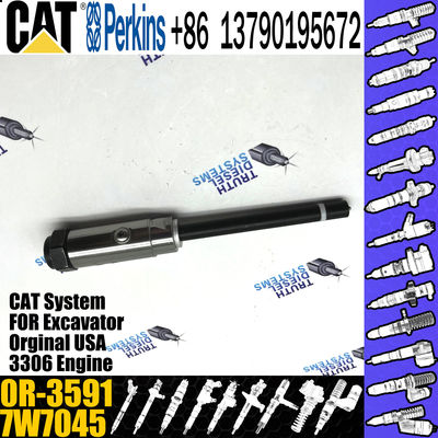 ISO Fuel Injector Nozzle 7W7045 0R-3591 For Engine 3306B 33060973 973C