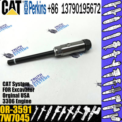 ISO Fuel Injector Nozzle 7W7045 0R-3591 For Engine 3306B 33060973 973C